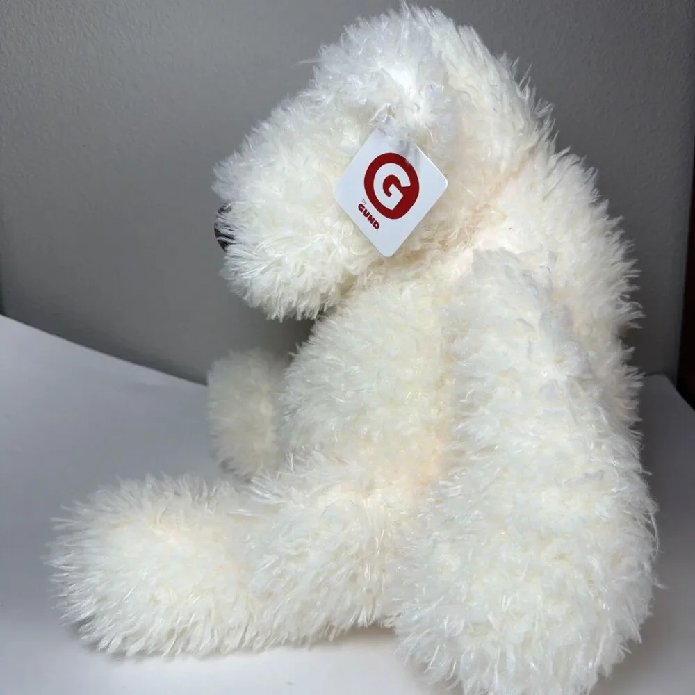 NWT Gund Schlepp Cream Teddy Polar Bear Plush Shaggy Stuffed Animal  18